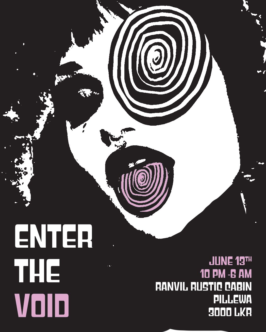 Enter The Void - Event Poster
